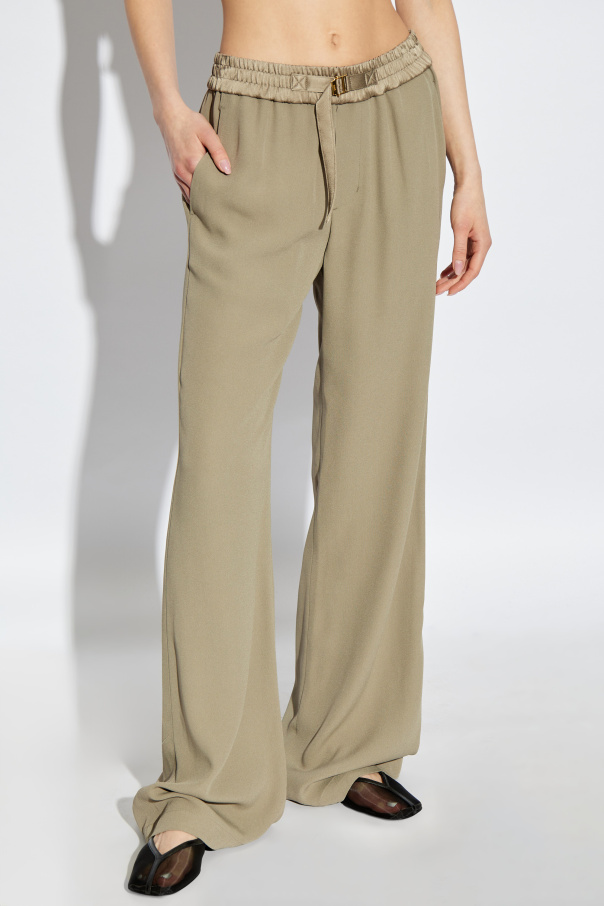 Ami Alexandre Mattiussi Pants with belt | Women's Clothing